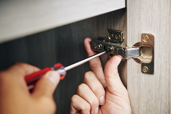 Cabinet Hinge Repair