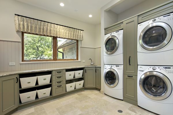 Laundry Storage Installation in Mansfield