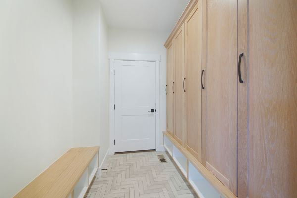 Mudroom Cupboard Installation in Mansfield