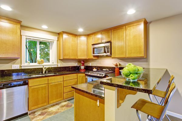 Maple Kitchen Cabinet Service in Mansfield