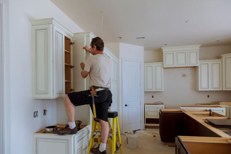 Seasonal Cabinet Installation